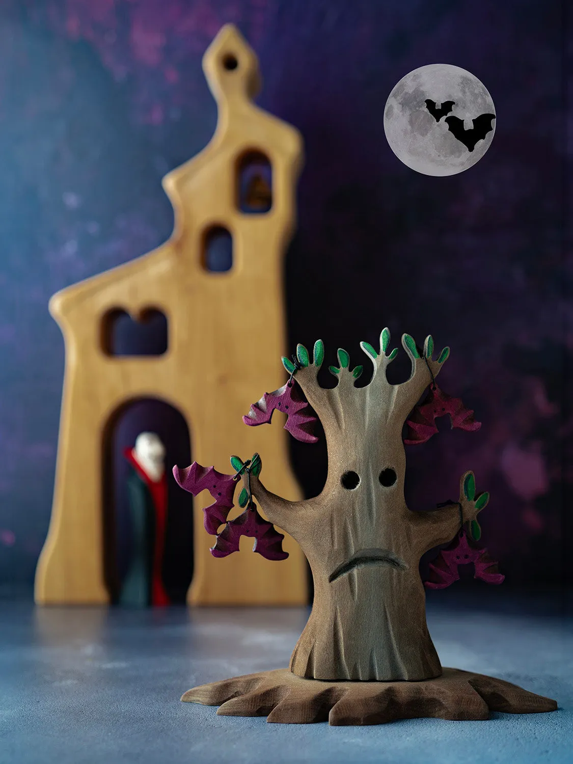 Bumbu Wooden Spooky Tree Large