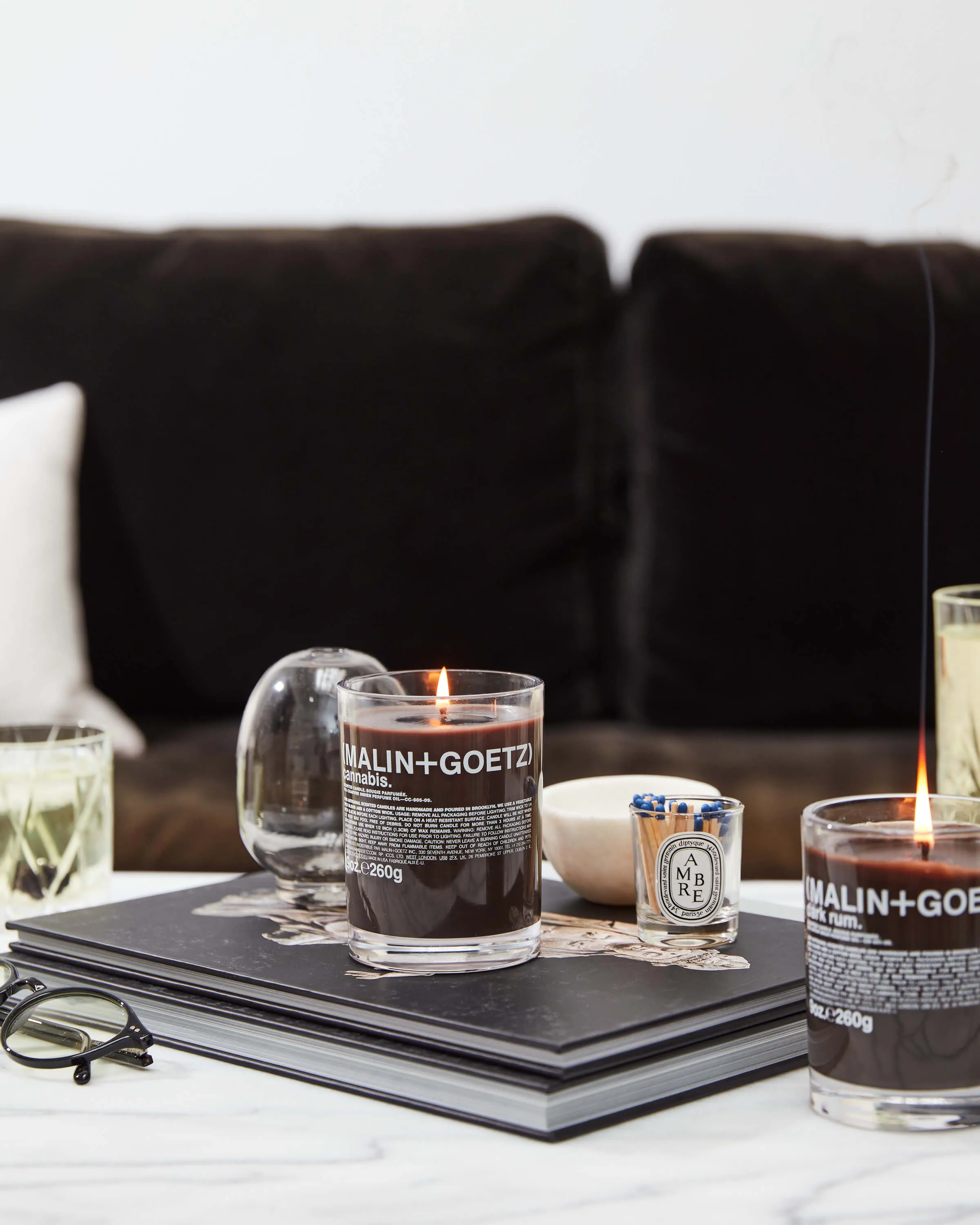 Cannabis Candle | 60 Hour Burn Time | by Malin Goetz