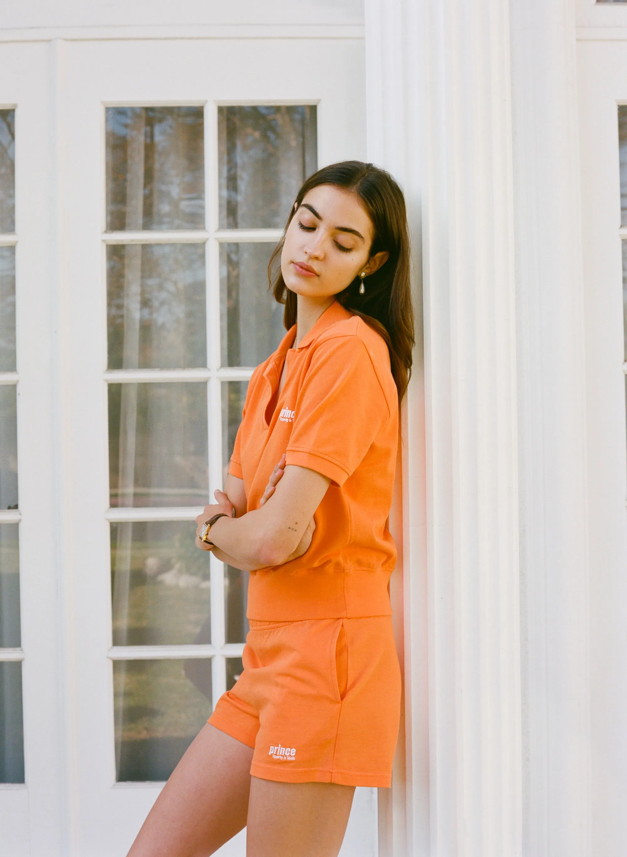 Prince Sporty Pique Short - Orange